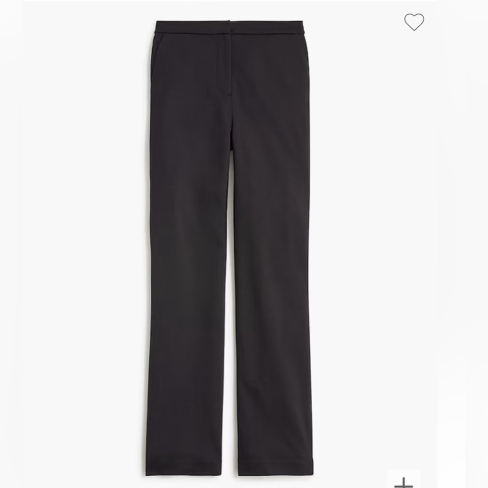 J. Crew Ponte Pants BT017 Black 6 NWT